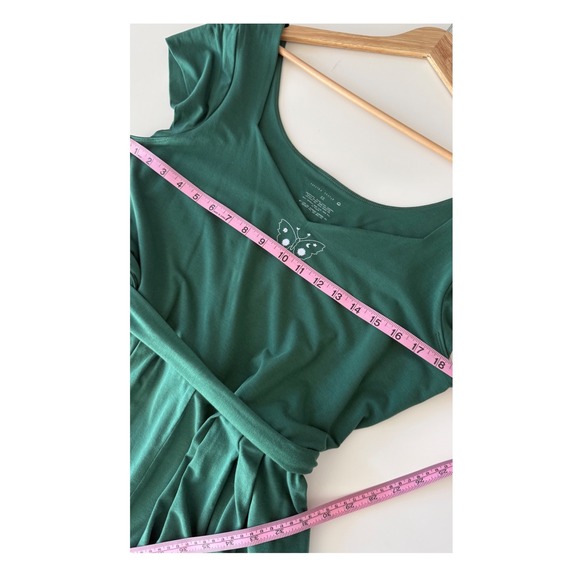 Purusha People Soul Spell Bloomer Romper Forest Green 3X - Picture 8 of 9